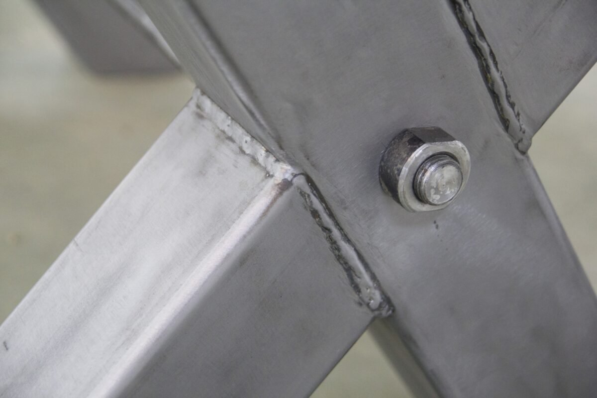 Mese cu picioare metalice Masa living Link carbon 240 X 100 X 76 masa lemn masiv