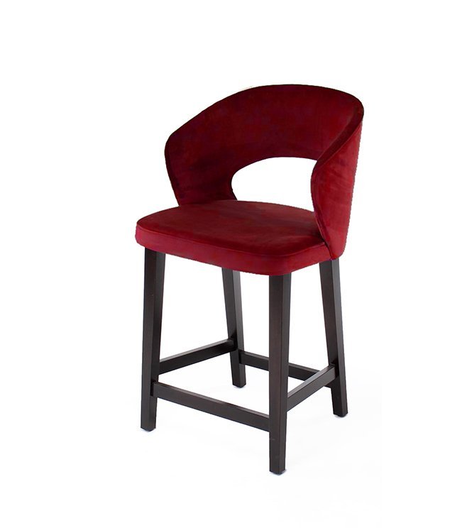 scaun bar catifea