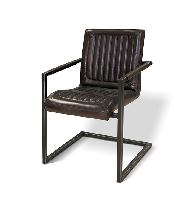 scaun stil scandinav piele naturala