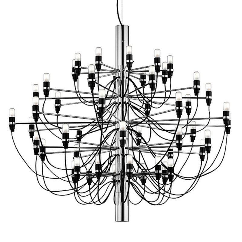 Candelabre Candelabru argintiu de metal TREE S2 candelabre