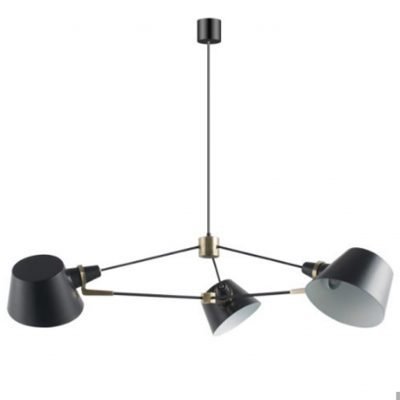 lustra neagra moderna