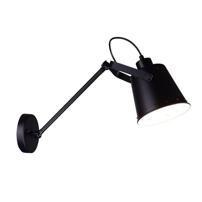 lampa perete neagra