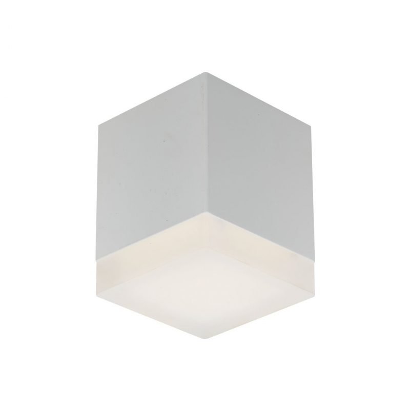 Aplice Spot aplicat GLAZE CUBE C2 alb corpuri de iluminat