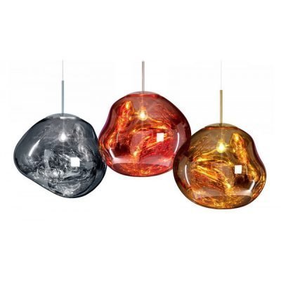 lustre sticla topita