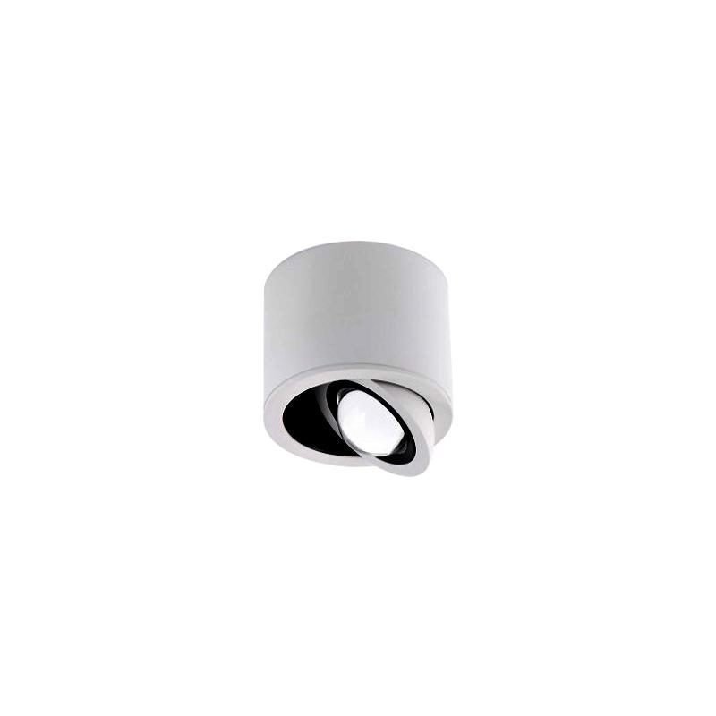 Aplice Spot aplicat BARREL C1 alb corpuri de iluminat