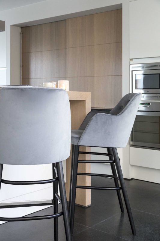 scaune catifea sufragerie