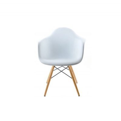 scaun plastic alb