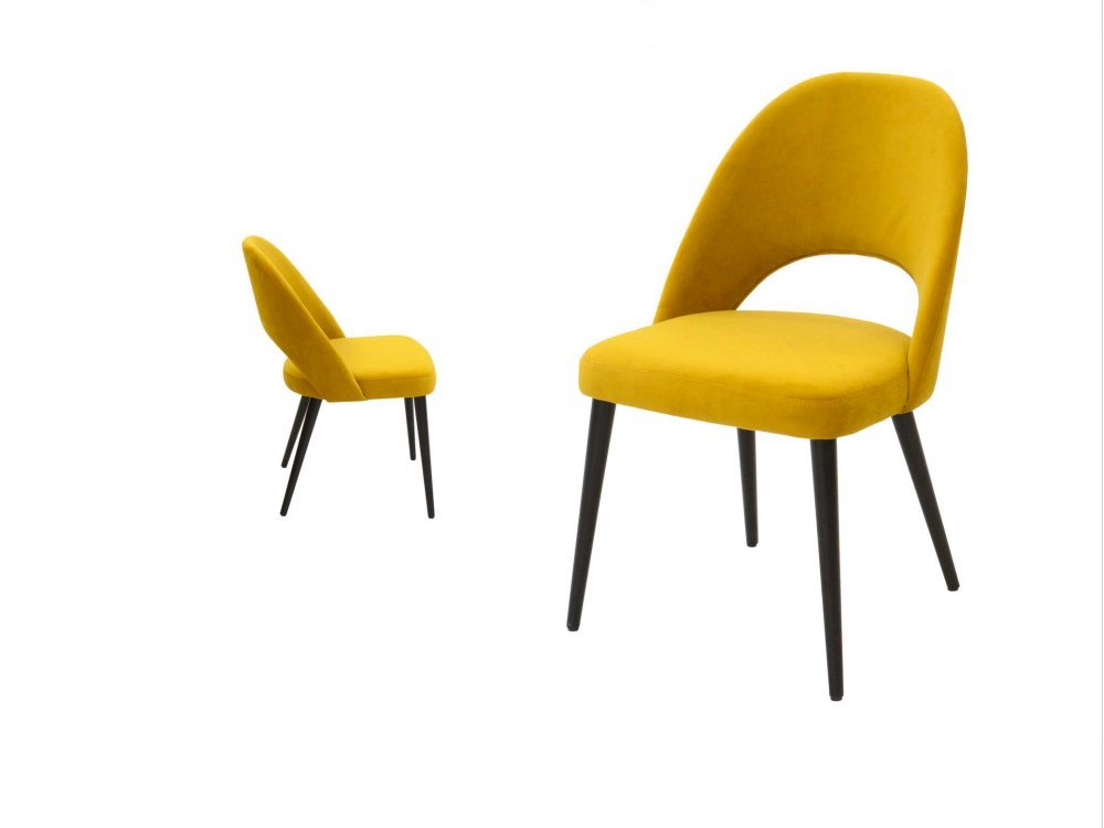 scaun dining galben la comanda 2
