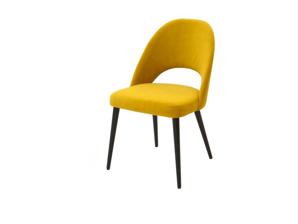 scaun dining galben