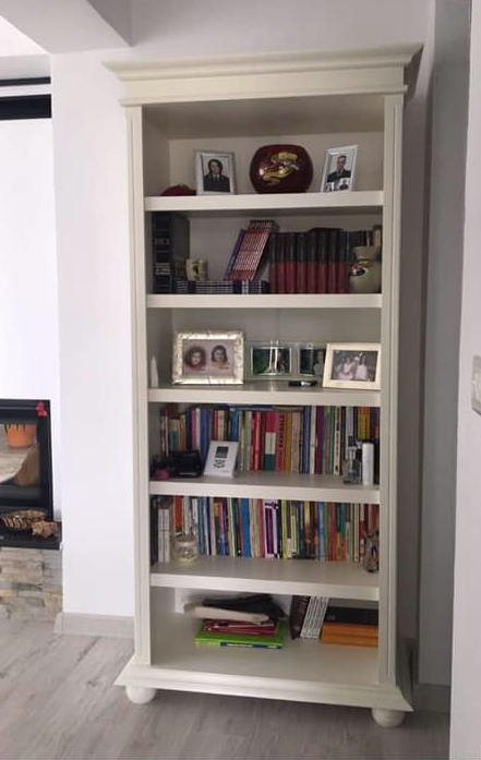 mobilier biblioteca rafturi carti