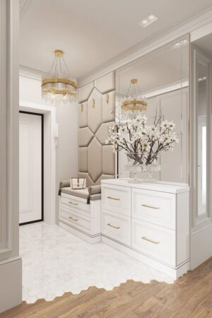 Mobilier hol alb