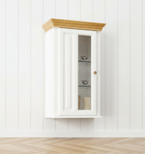 vitrina cu rafturi sticla