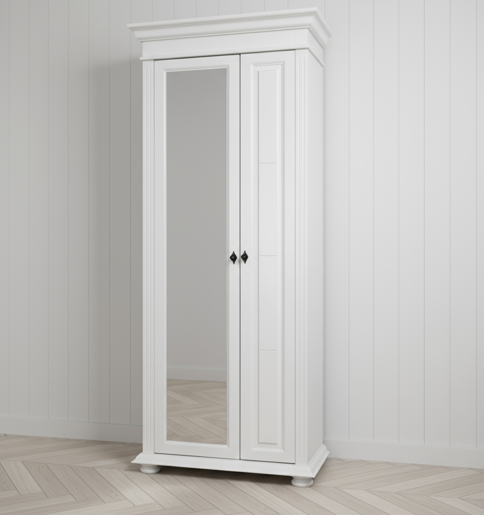 Decoco Dormitor Dulap haine hol cu oglinda Vanessa dulap haine hol