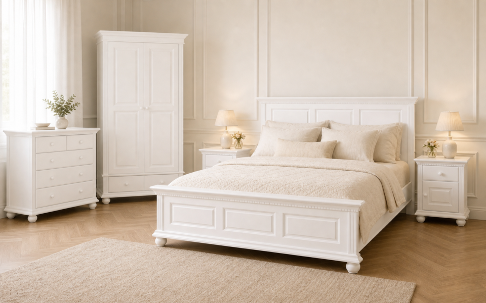 Set dormitor alb Bari